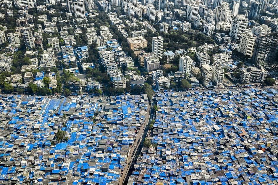 Soziale Ungleichheit in dramatischen Luftbildern